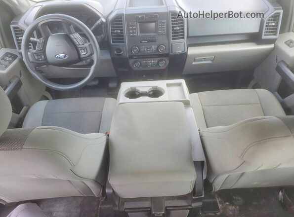 1FTEX1C81GFB63823 2016 FORD F150 Blue Widok deski rozdzielczej