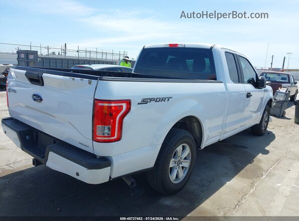 1FTEX1C81GKE46343 2016 FORD F150 White Rear interior view