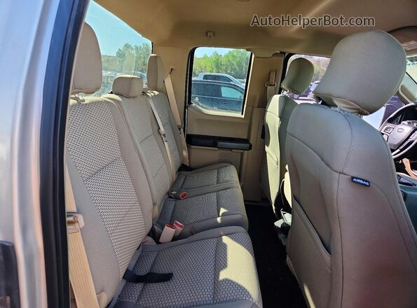 1FTEX1C82HKC80626 2017 FORD F150 Золотой Вид задних сидений