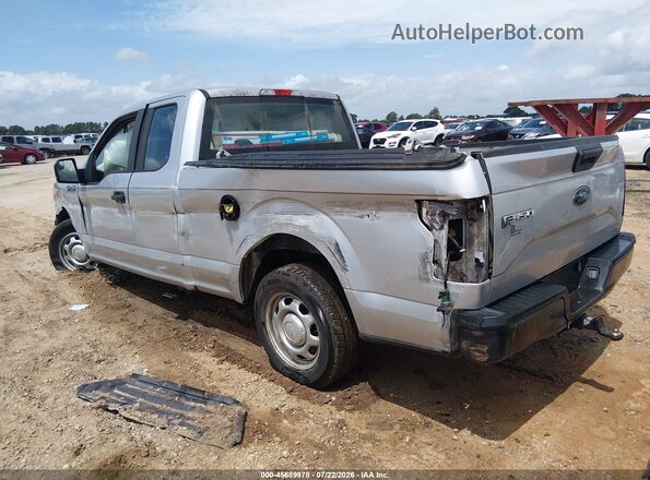1FTEX1C83GKD58555 2016 FORD F150 Silver უკანა მარცხენა