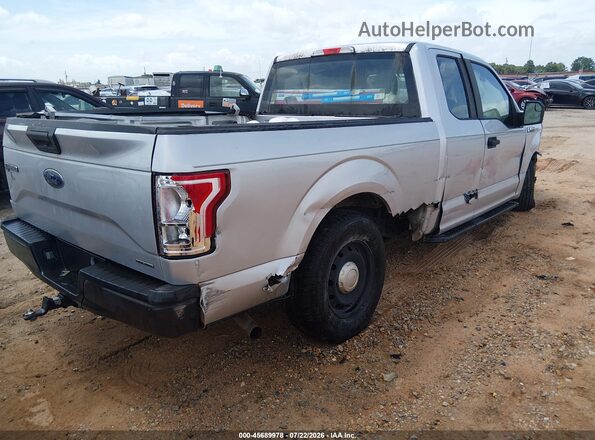 1FTEX1C83GKD58555 2016 FORD F150 Silver უკანა მარჯვენა