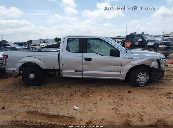 1FTEX1C83GKD58555 2016 FORD F150 Silver უკანა სალონის ხედი