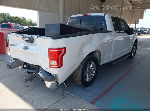 1FTEX1C85GFA08675 2016 FORD F150 White Задня права чверть