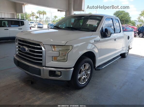 1FTEX1C85GFA08675 2016 FORD F150 White Передня ліва чверть