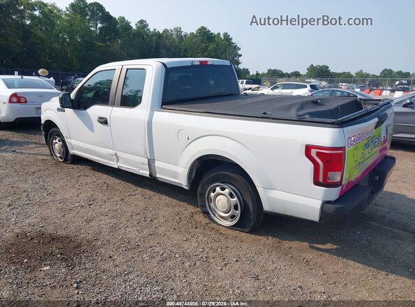 1FTEX1C85GFC32755 2016 FORD F150 White Rear left