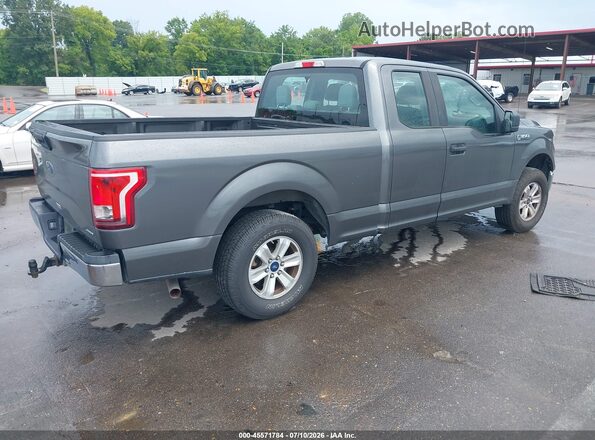 1FTEX1C86GKF01868 2016 FORD F150 Gray უკანა მარჯვენა