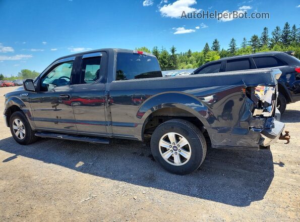 1FTEX1C86HFB36215 2017 FORD F150 Gray უკანა მარცხენა