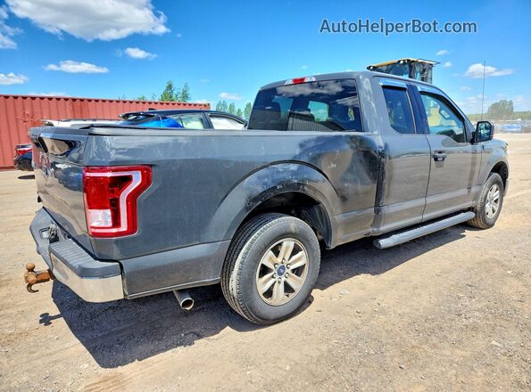1FTEX1C86HFB36215 2017 FORD F150 Gray უკანა მარჯვენა