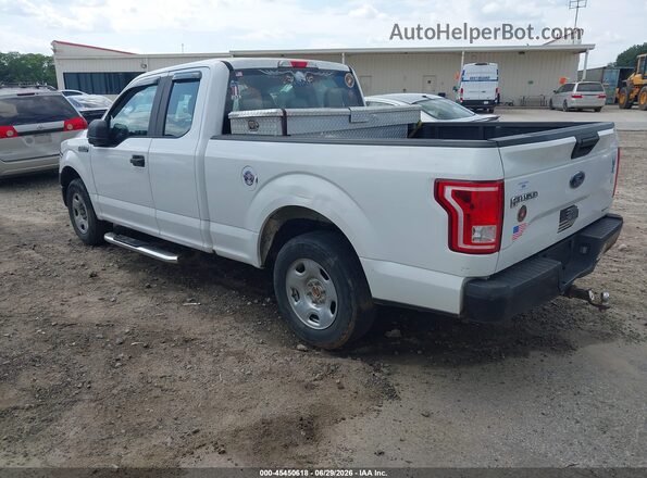 1FTEX1C87GFA07575 2016 FORD F150 White Trasero izquierdo