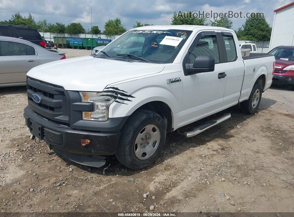 1FTEX1C87GFA07575 2016 FORD F150 White Vista tres cuartos delantera izquierda