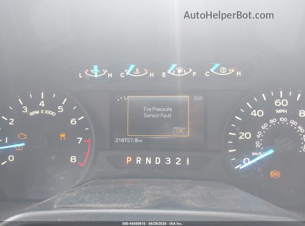 1FTEX1C87GFA07575 2016 FORD F150 White Vista de los asientos traseros