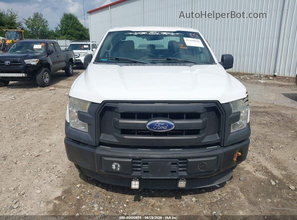 1FTEX1C87GFA07575 2016 FORD F150 White Vista del cuadro de instrumentos