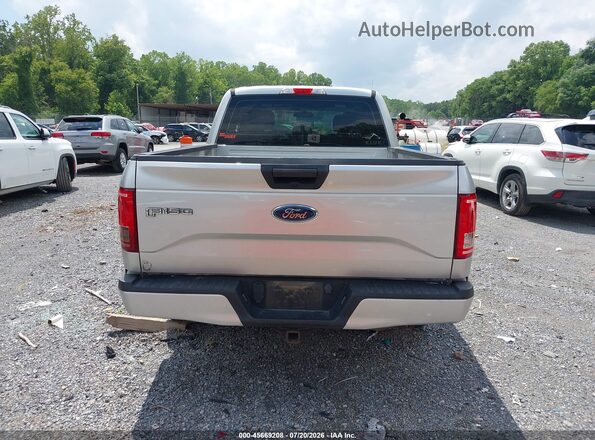 1FTEX1C87HFC83062 2017 FORD F150 Серебряный 