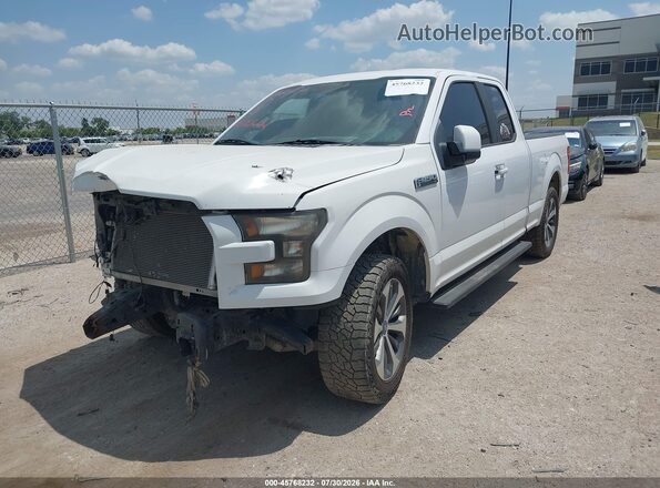 1FTEX1C87HKC72523 2017 FORD F150 White Front left