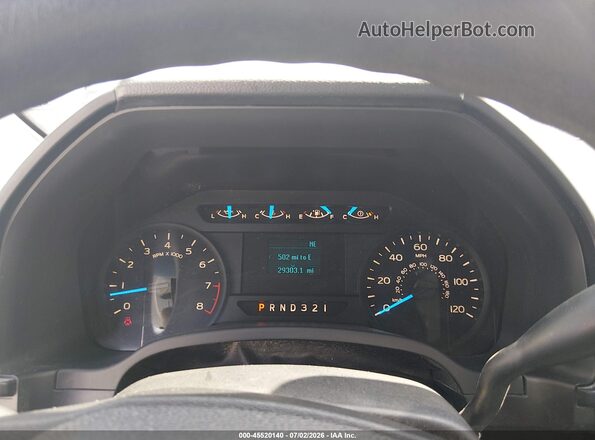 1FTEX1C87HKD49715 2017 FORD F150 White Widok tylnych siedzeń