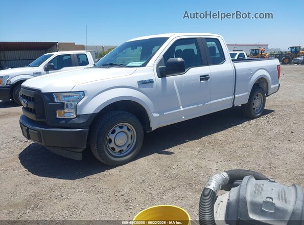 1FTEX1C87HKE26857 2017 FORD F150 White Передня ліва чверть