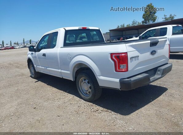1FTEX1C87HKE26857 2017 FORD F150 White Задня ліва чверть