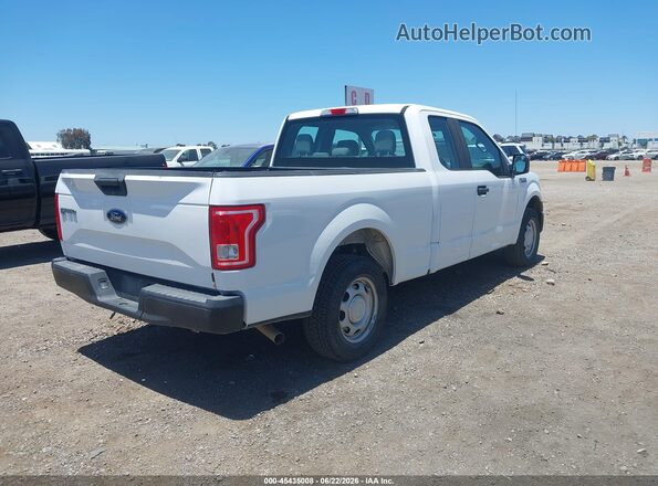 1FTEX1C87HKE26857 2017 FORD F150 White Задня права чверть