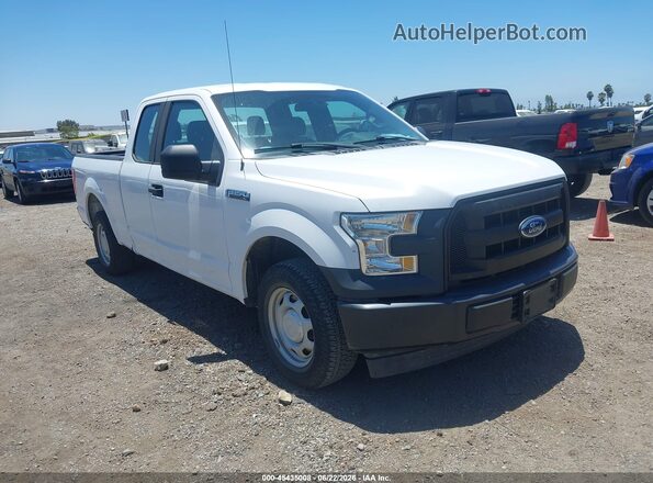 1FTEX1C87HKE26857 2017 FORD F150 White Вид спереду