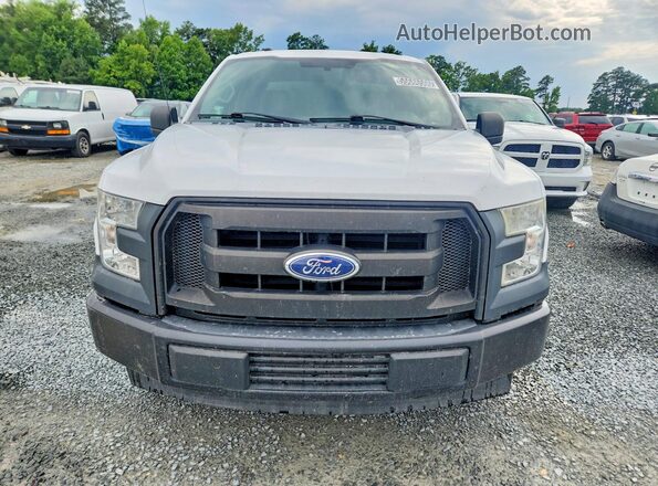 1FTEX1C89HKD20068 2017 FORD F150 White Front view