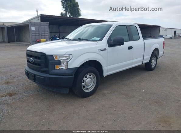 1FTEX1C89HKE26858 2017 FORD F150 White Передня ліва чверть