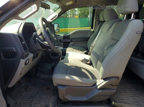 1FTEX1C8XGFA61842 2016 FORD F150 Black Front interior view