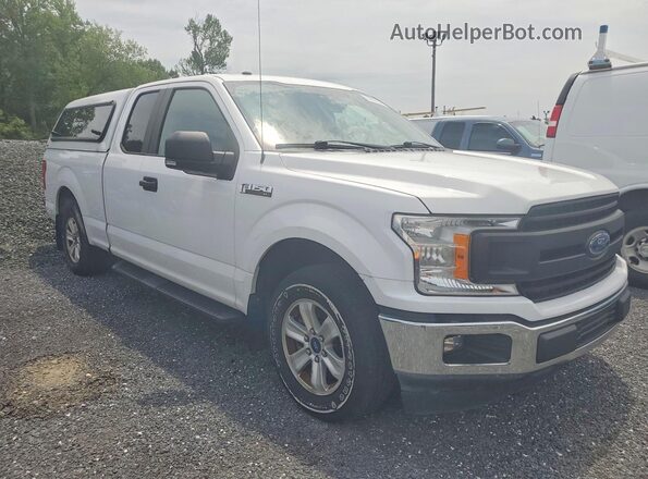 1FTEX1CB0JKF06020 2018 FORD F150 White Przód prawy