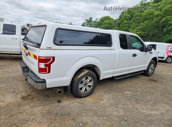 1FTEX1CB0JKF06020 2018 FORD F150 White Tył prawy