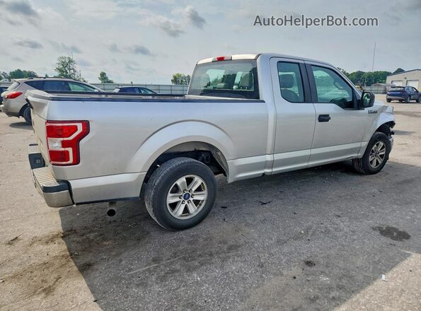 1FTEX1CB0KFA06479 2019 FORD F150 Silver Trasero derecho