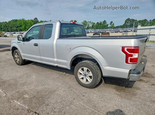 1FTEX1CB0KFA06479 2019 FORD F150 Silver Trasero izquierdo