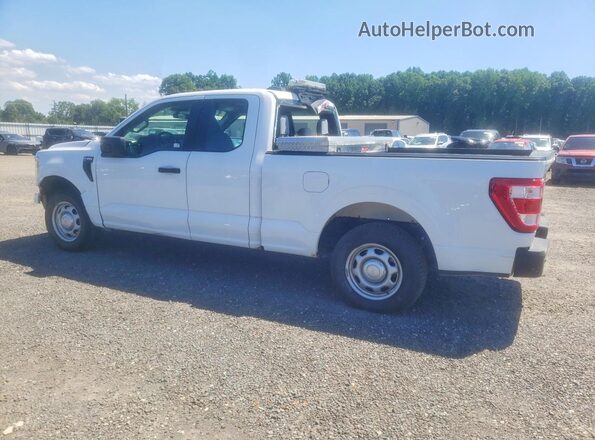 1FTEX1CB0NKD57677 2022 FORD F150 White Задня ліва чверть