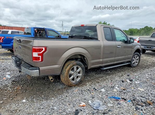1FTEX1CB1JKF68199 2018 FORD F150 Желто-коричневый Задняя правая четверть