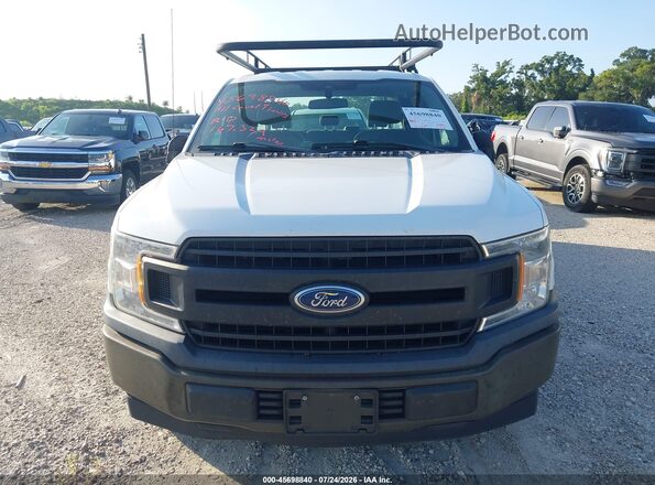 1FTEX1CB1KFB50008 2019 FORD F150 White წინა ხედი