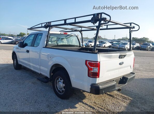 1FTEX1CB1KFB50008 2019 FORD F150 White უკანა მარცხენა