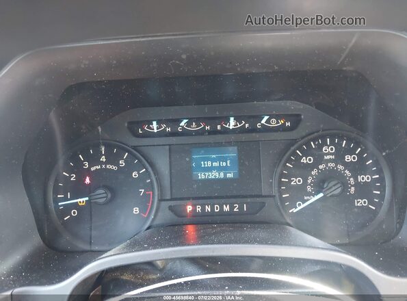1FTEX1CB1KFB50008 2019 FORD F150 White უკანა სავარძლების ხედი