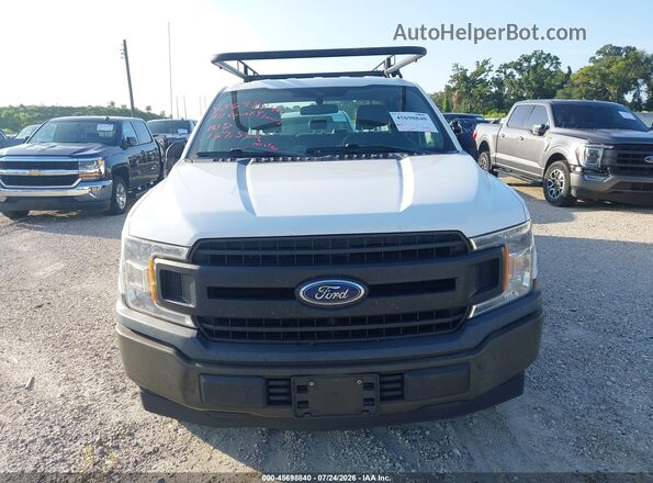 1FTEX1CB1KFB50008 2019 FORD F150 White ხელსაწყოთა პანელის ხედი
