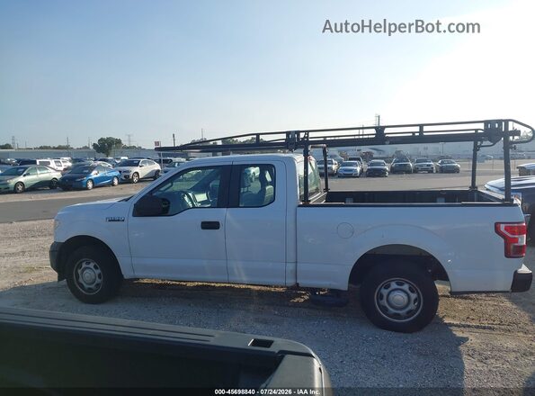 1FTEX1CB1KFB50008 2019 FORD F150 White სალონის 360-გრადუსიანი ხედი