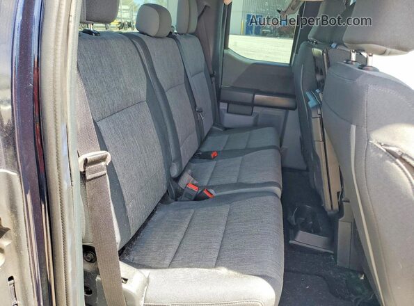 1FTEX1CB2NKF25285 2022 FORD F150 Синий Вид задних сидений