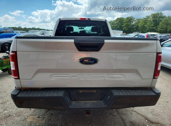1FTEX1CB3JFA86469 2018 FORD F150 White Vista trasera
