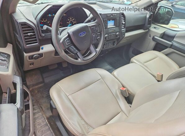 1FTEX1CB3JFA86469 2018 FORD F150 White Vista del salpicadero