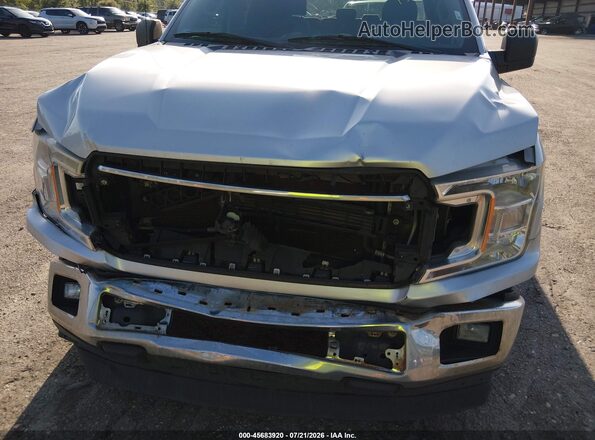 1FTEX1CB3JKG08735 2018 FORD F150 Silver Vista frontal
