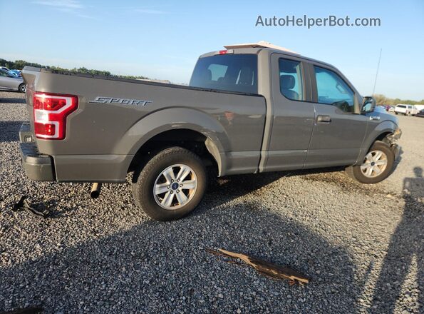 1FTEX1CB4JFB52267 2018 FORD F150 Gray Rear right