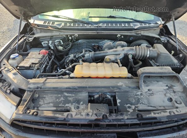 1FTEX1CB4JFB52267 2018 FORD F150 Gray Rear interior view