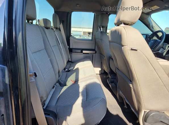 1FTEX1CB4KKD36410 2019 FORD F150 Черный Вид задних сидений