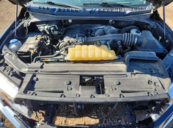 1FTEX1CB4KKD36410 2019 FORD F150 Черный Вид задней части салона
