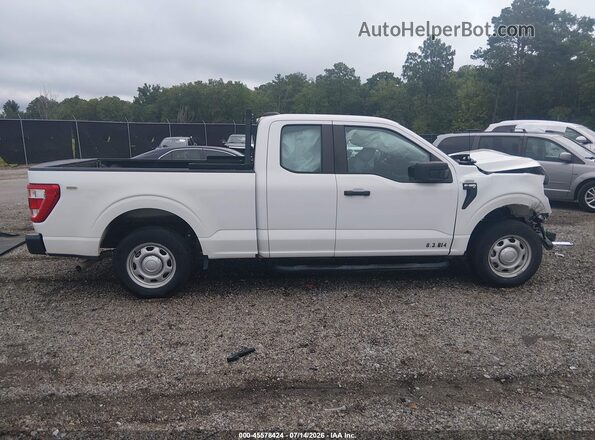 1FTEX1CB4MFB02960 2021 FORD F150 White Vista interior de 360 grados