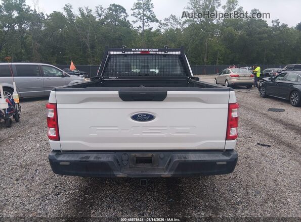 1FTEX1CB4MFB02960 2021 FORD F150 White 