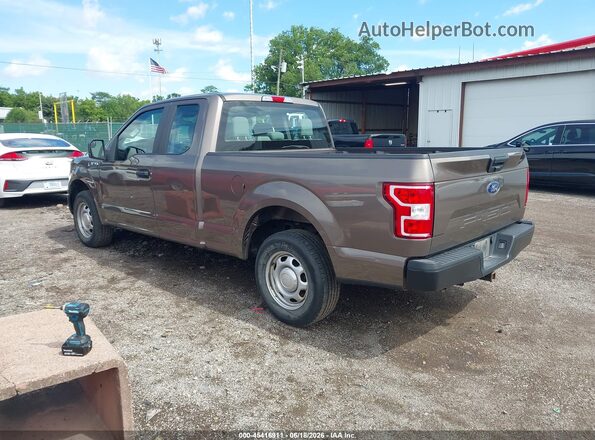 1FTEX1CB6LKE13442 2020 FORD F150 Коричневый Задняя левая четверть
