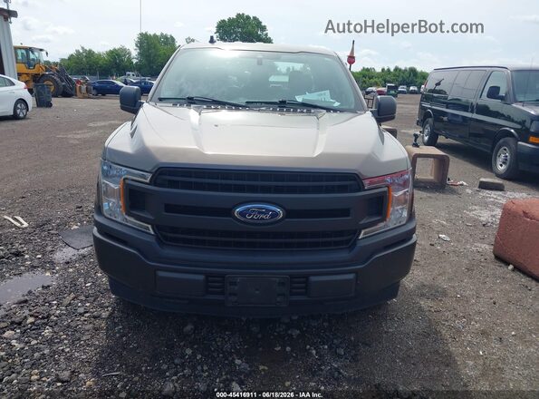 1FTEX1CB6LKE13442 2020 FORD F150 Коричневый Вид спереди