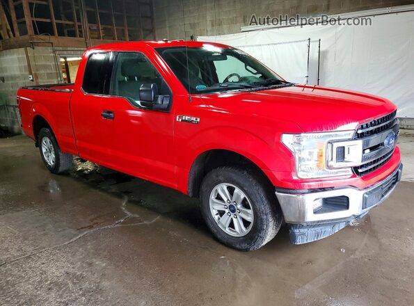 1FTEX1CB7JFE16985 2018 FORD F150 Red Առջևի աջ